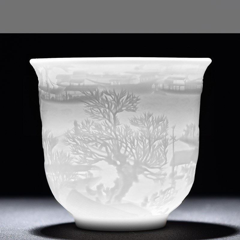 Elegant White Tea Cup