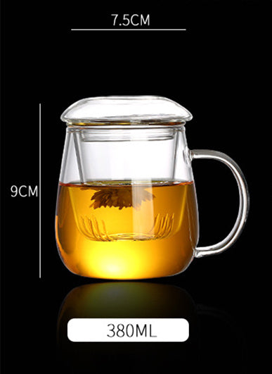 Thickened Glass - Tea Water Separation Tea Cup