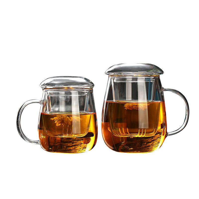 Thickened Glass - Tea Water Separation Tea Cup