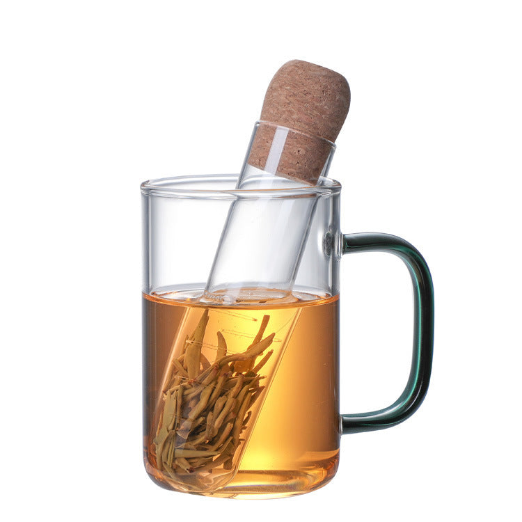Tea Strainer - Transparent Tea Tube - Heat-Resistant Glass