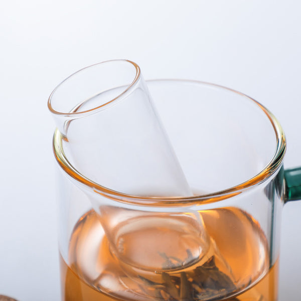 Tea Strainer - Transparent Tea Tube - Heat-Resistant Glass