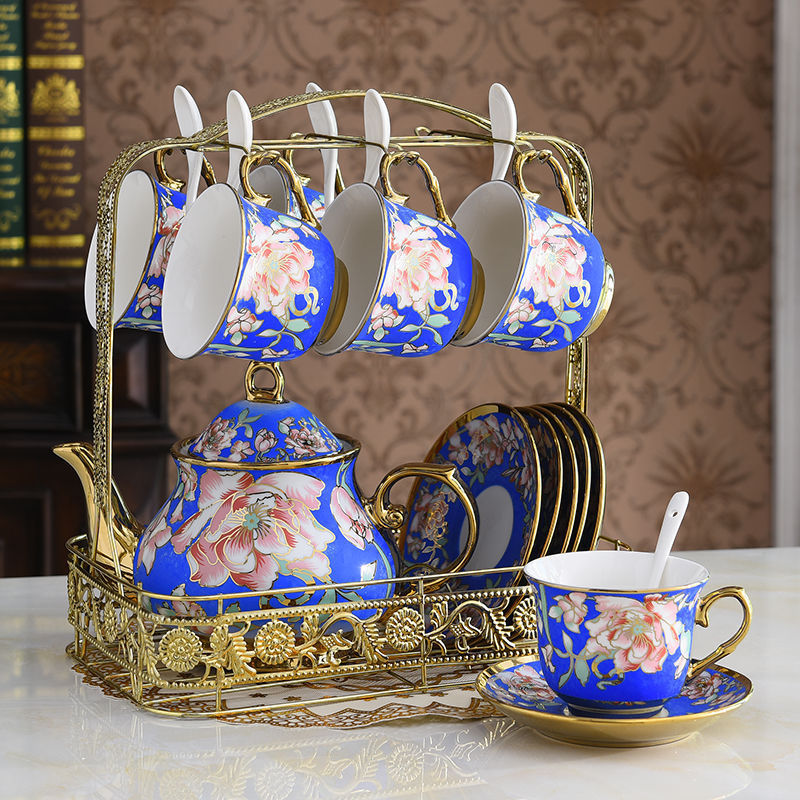 Fine Tea Set Afternoon Tea - 15 Pieces
