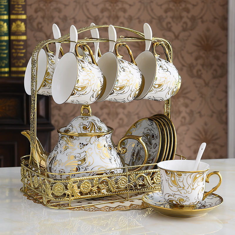 Fine Tea Set Afternoon Tea - 15 Pieces