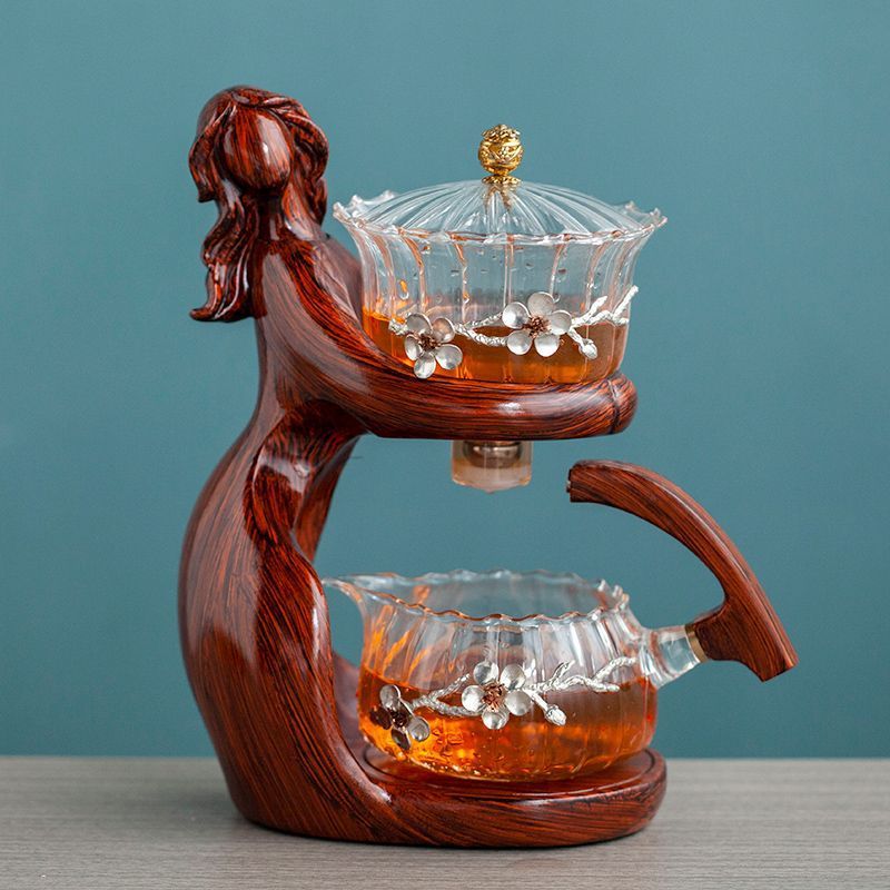 Maiden Tea Set -  Semi-automatic Tea Set - Heat-resistant Glass