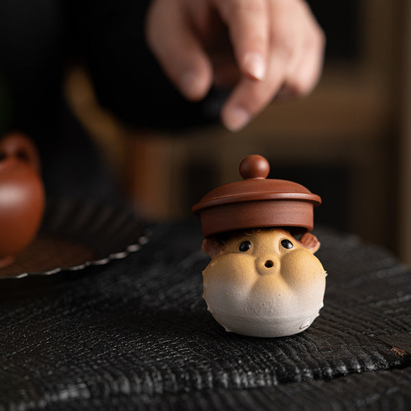Puffer Tea Ornaments - Incense Holder - Tea Pet