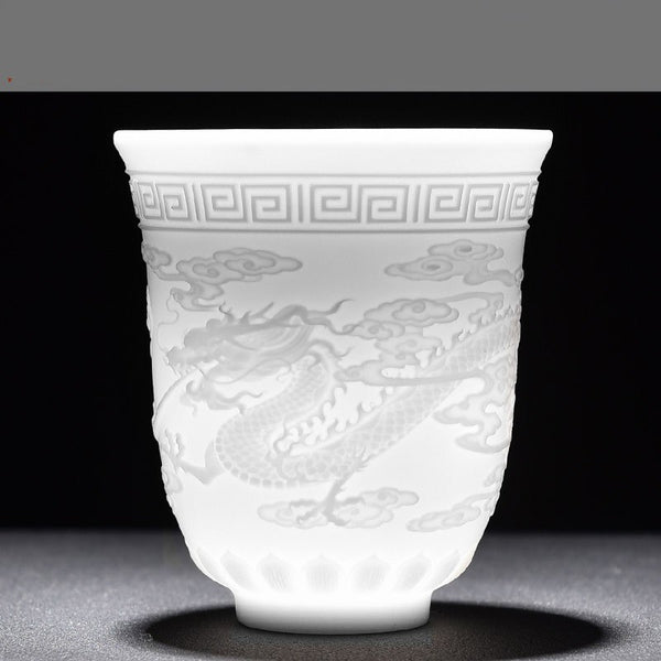 Elegant White Tea Cup