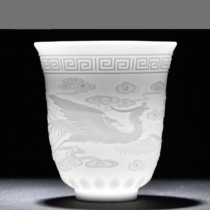 Elegant White Tea Cup