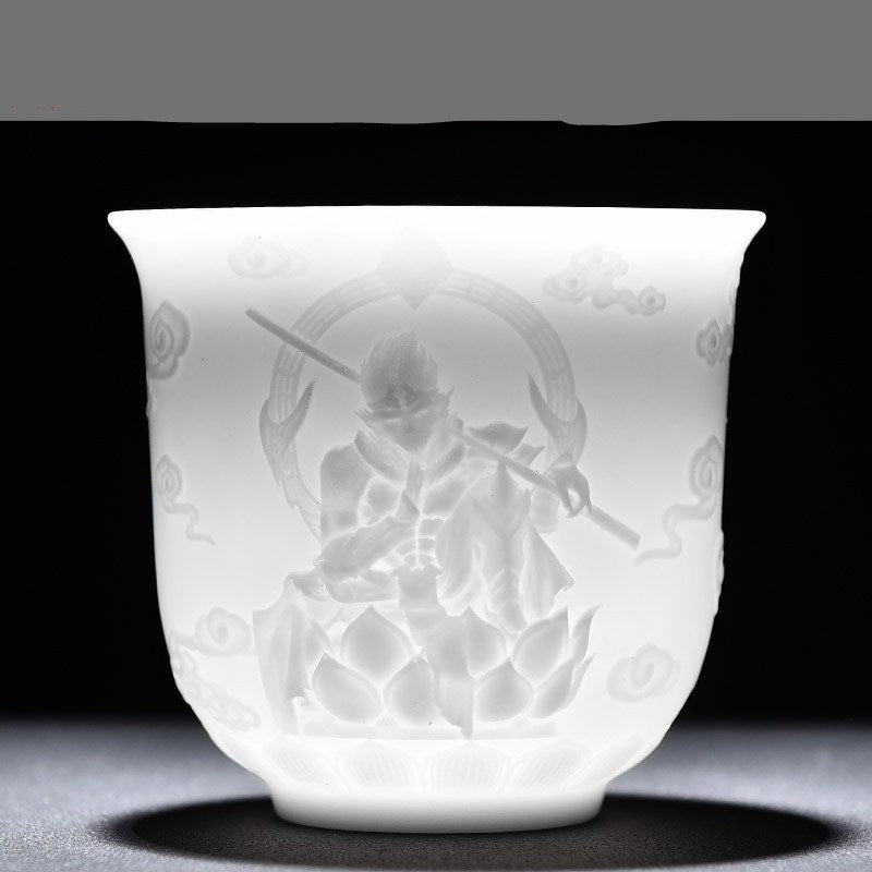 Elegant White Tea Cup