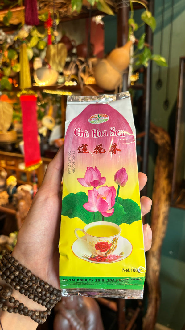 Lotus Ancient Green Tea - Calming rich taste with a touch of lotus.