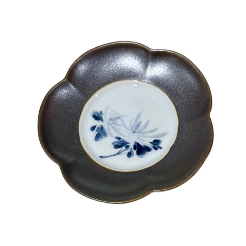 Tea Ceremony Accessories Ceramic Tea Cup Coaster Heat-resistant Durable Insulation Pad Creative Snack Dish Dining Tables