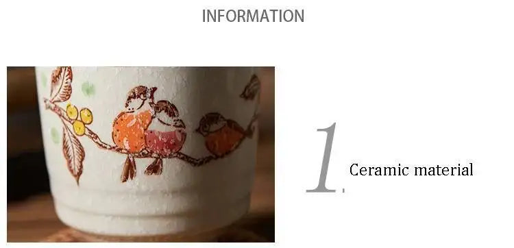150ml Japanese Ceramics Coffee Cups Retro Water Tea Mug Teacups Drinkware Kitchen Tableware Home Restaurant