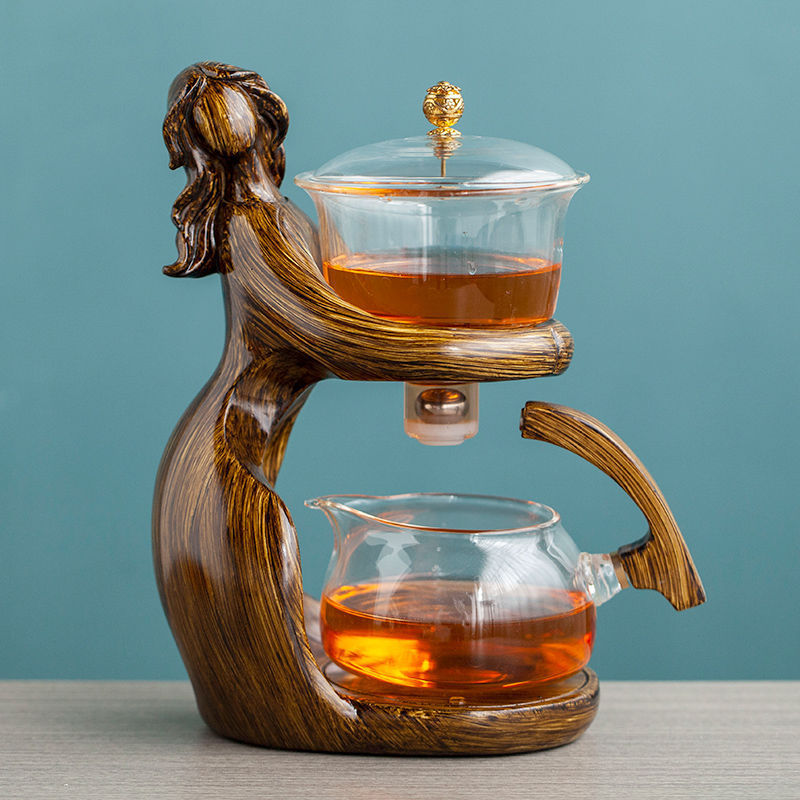 Maiden Tea Set -  Semi-automatic Tea Set - Heat-resistant Glass