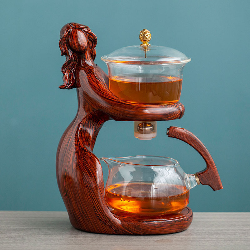 Maiden Tea Set -  Semi-automatic Tea Set - Heat-resistant Glass