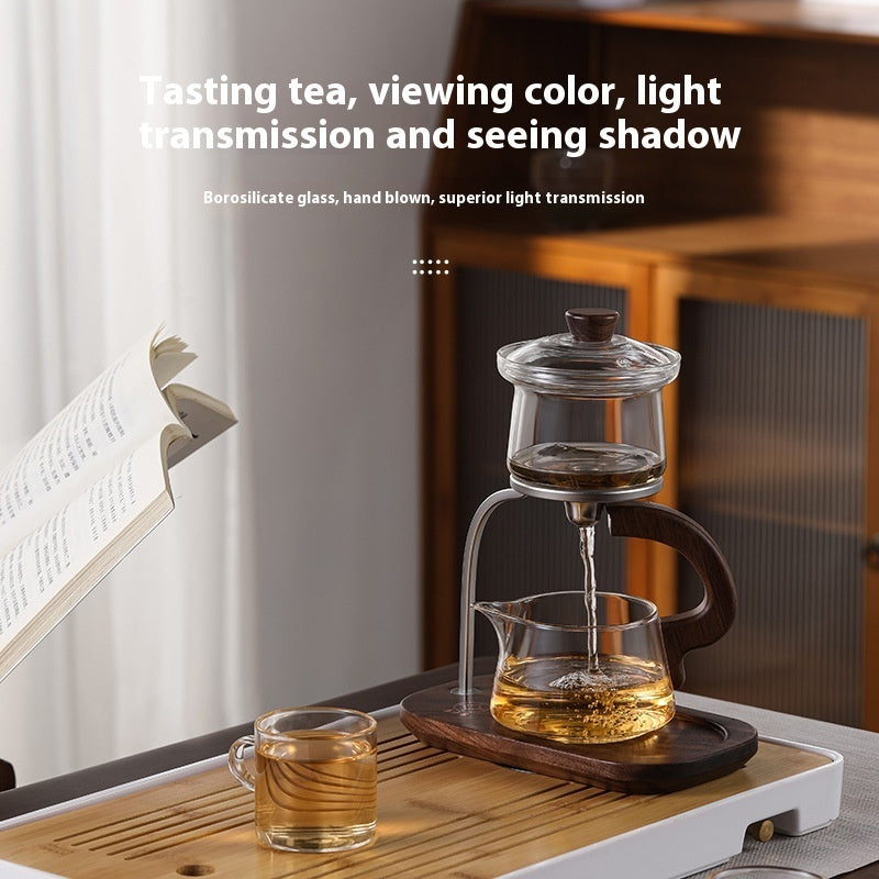 Lazy Tea Making Pot - Glass Teapot - Automatic Tea Set